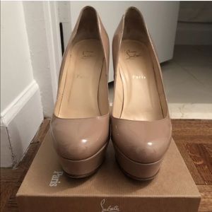 Christian Louboutin Nude Bianca 41/10/9.5 EUC